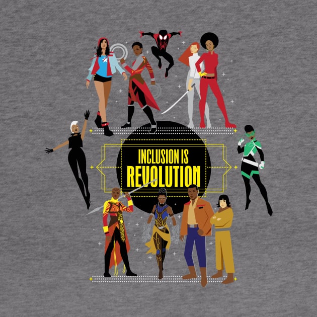 (Okoye Variant) Inclusion Is Revolution by ForAllNerds